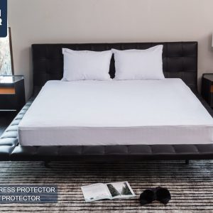 3 TERRY TOWELLING WATERPROOF MATTRESS AND PILLOW PROTECTORS Mattress Toppers