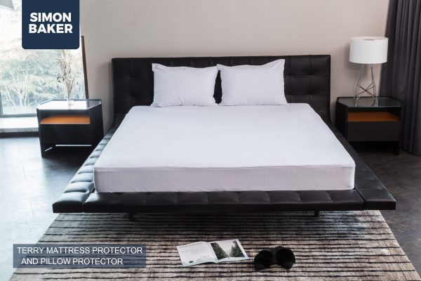 3 TERRY TOWELLING WATERPROOF MATTRESS AND PILLOW PROTECTORS Mattress Toppers
