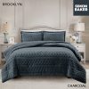 6 CHARCOAL Bedroom Comforters