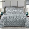 Luxurious 3 Piece Jacquard Comforter & Bedspread Sets (Winter Warmers)