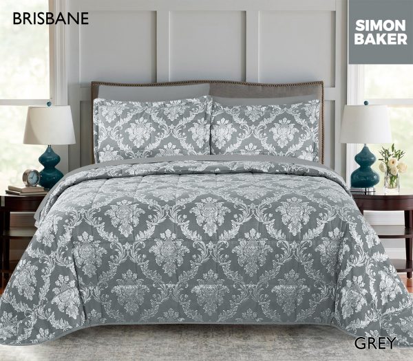 Luxurious 3 Piece Jacquard Comforter & Bedspread Sets (Winter Warmers)