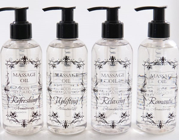 Massage Oil Bathroom Essentials