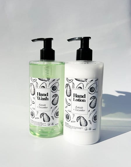 Avo & Cucumber Hand Wash & Lotion Aurora Hand Wash & Lotion Combo